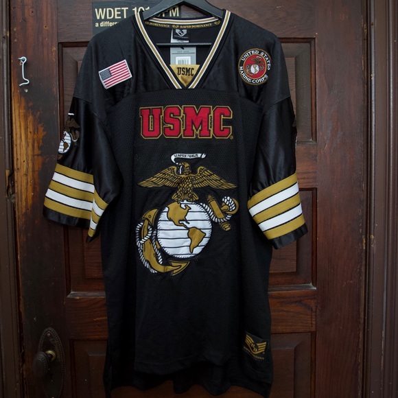usmc hockey jersey